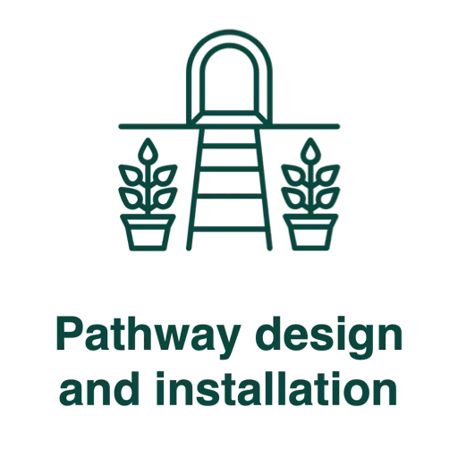 Pathway design and installation