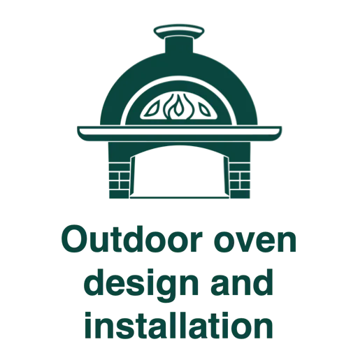 Outdoor oven design and installation