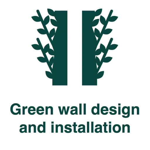 Green wall design and installation