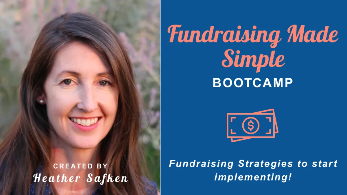 Fundraising Made Simple Masterclass.