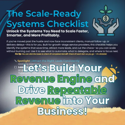 eBook cover for "Scale-Ready: Unlock the Key to Effortless Growth"