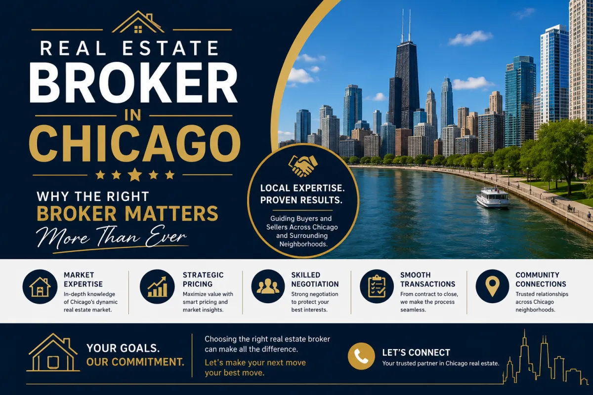 Real Estate Broker in Chicago Sohail Salahuddin helping buyers, sellers, and investors across Chicago and surrounding suburbs