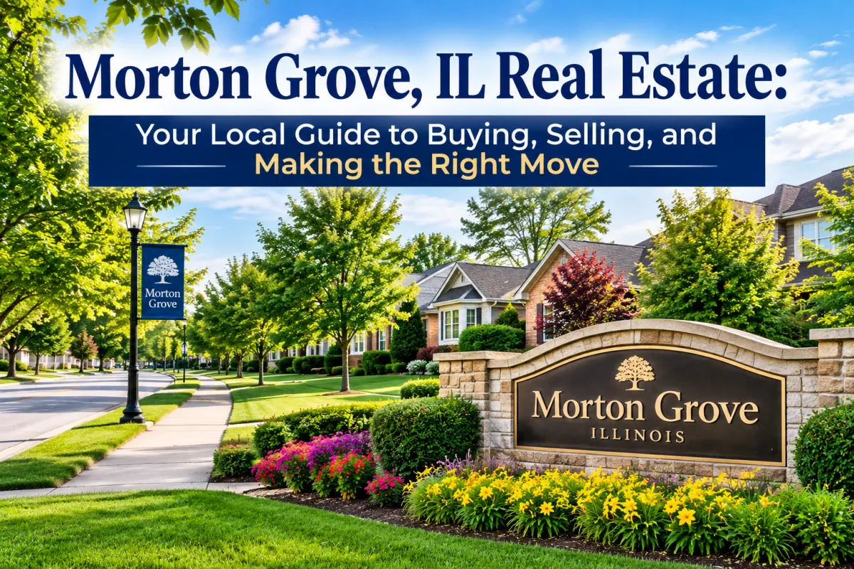 Real Estate Broker in Morton Grove IL helping buyers and sellers