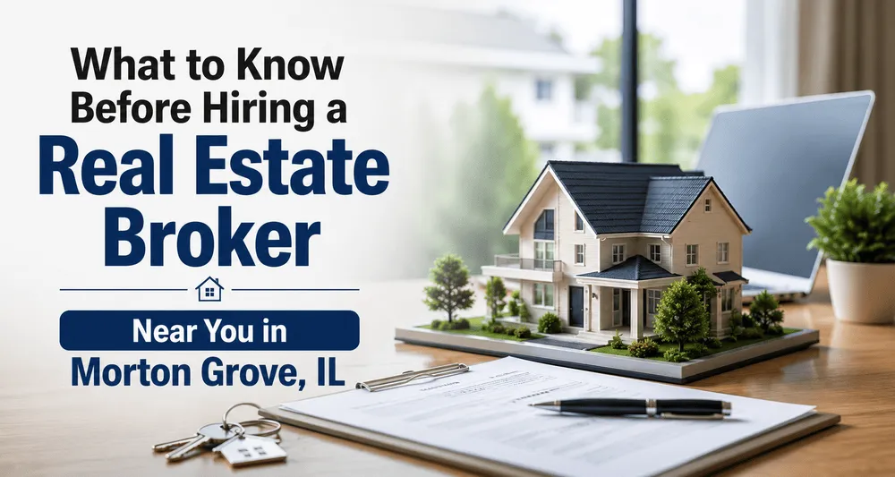 Real estate broker helping buyers and sellers in Morton Grove IL