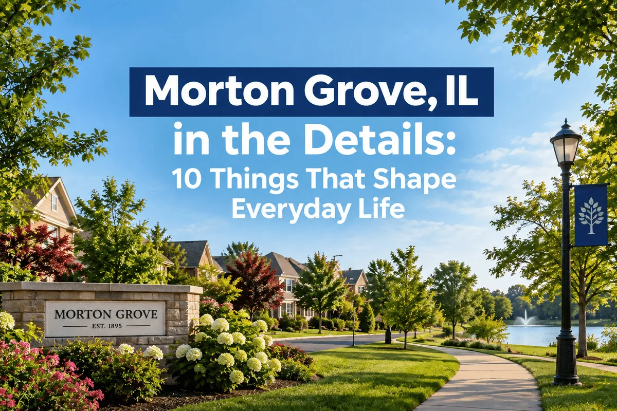 Morton Grove IL community and everyday life