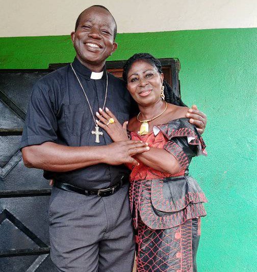 Mother Roses Bolay, proprietress and chief cook at Green Forest FOOD CENTER