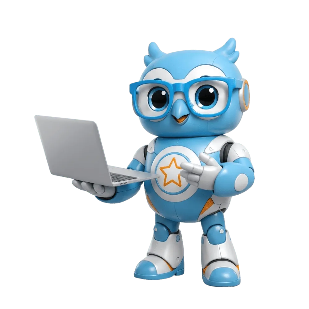A frustrated professional struggling with generic AI content generation