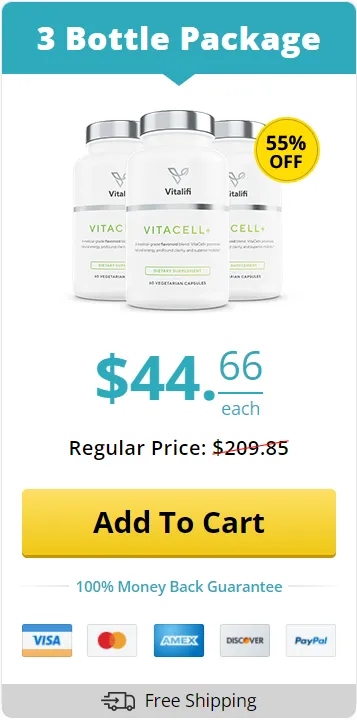 VitaCell+ 3 Bottle