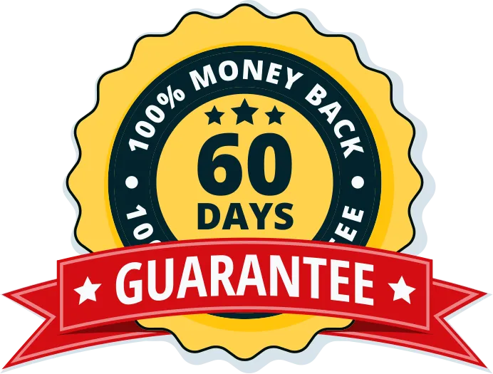 60-Day Money Back Guarantee