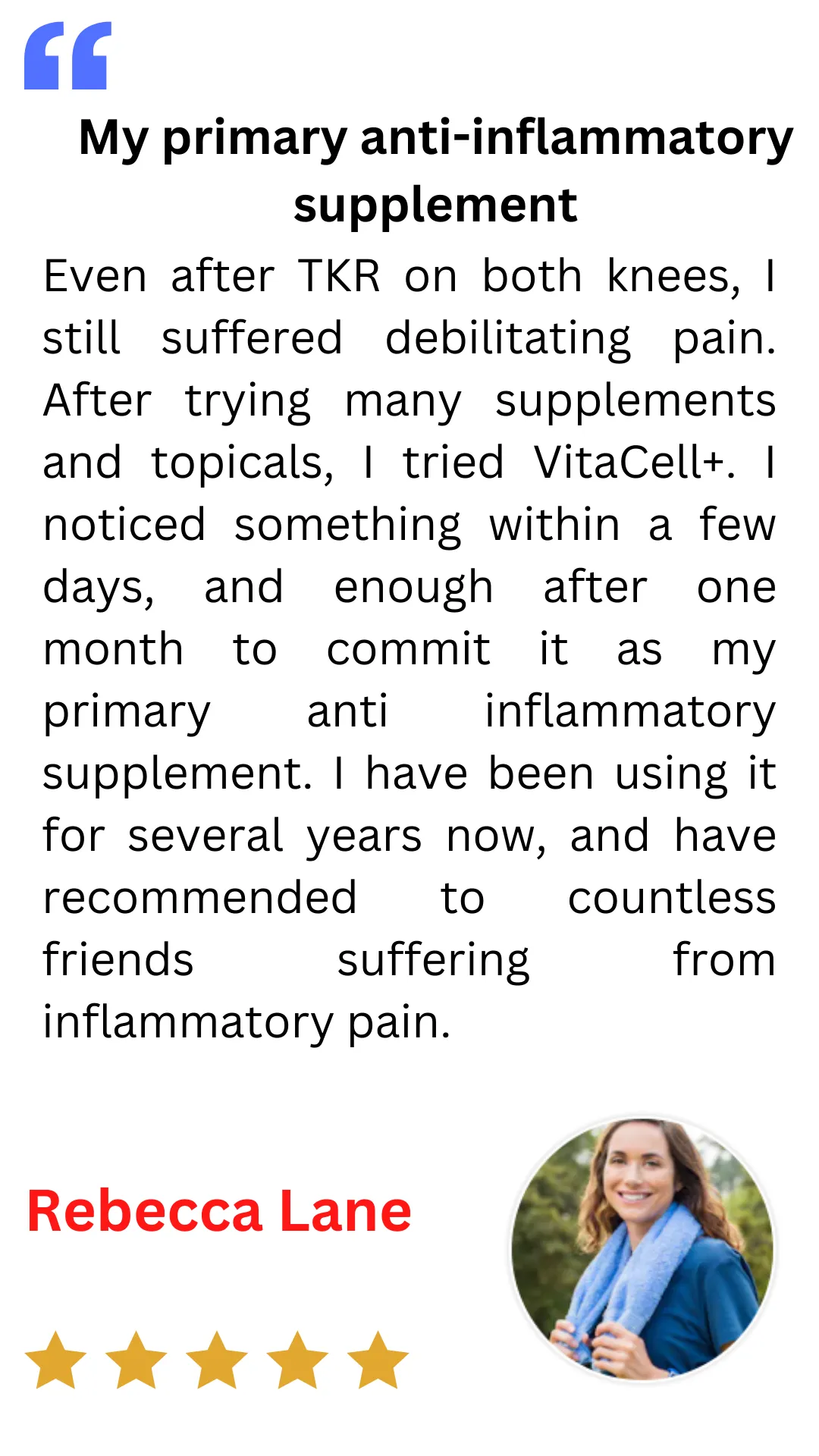 VitaCell+ Customer Reviews 1