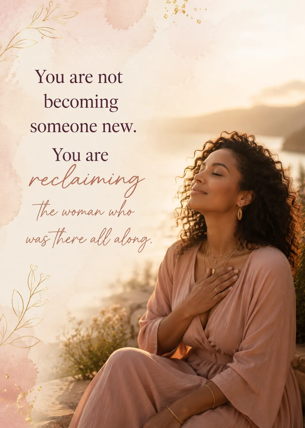 emotional healing and self love journey feminine energy