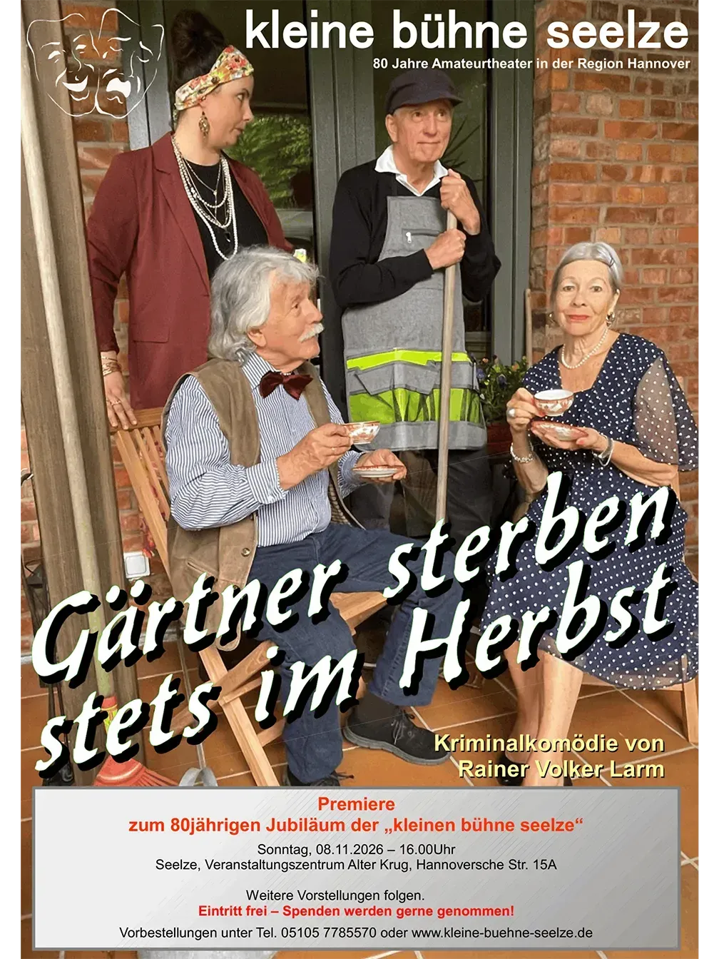 Foto von "Gärtner sterben stets im Herbst"
