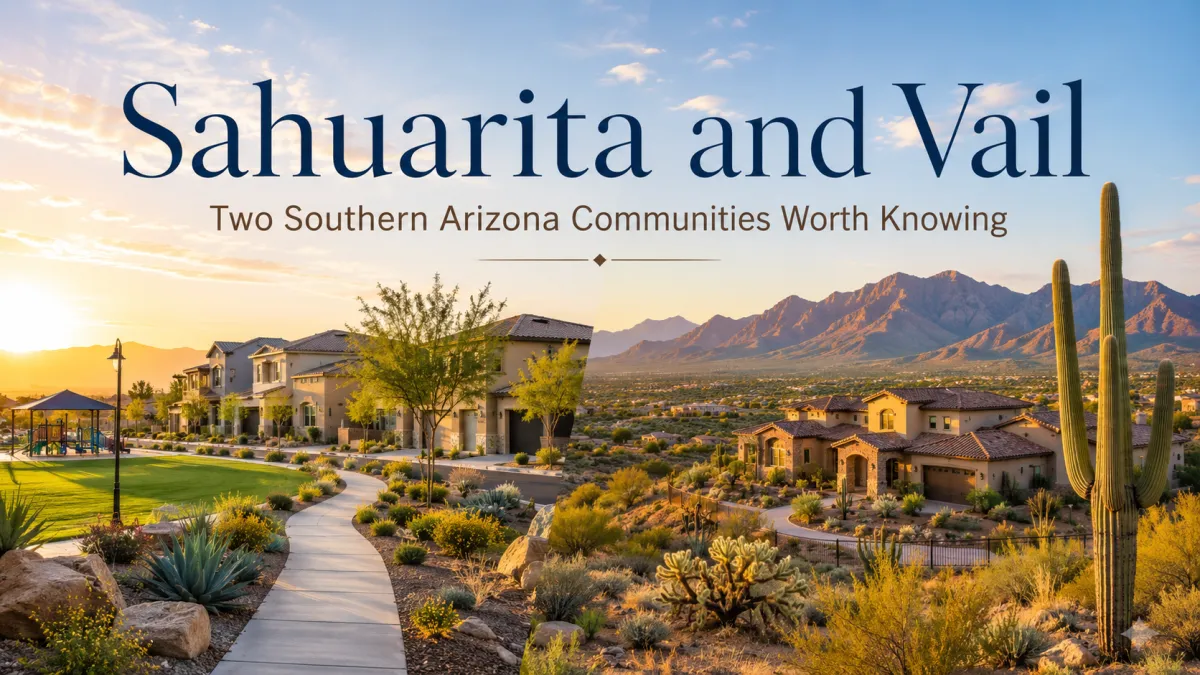 Sahuarita and Vail Arizona Real Estate | Southern Arizona Communities Worth Knowing