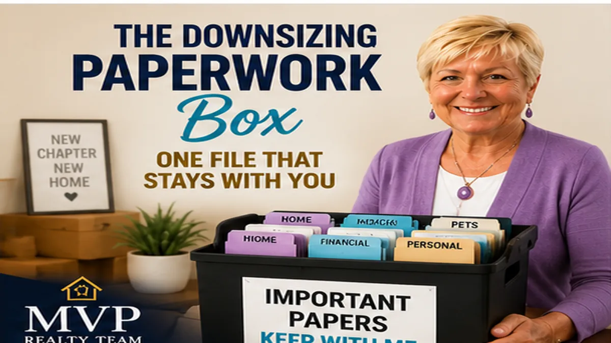 Downsizing Paperwork: The One File That Stays With You