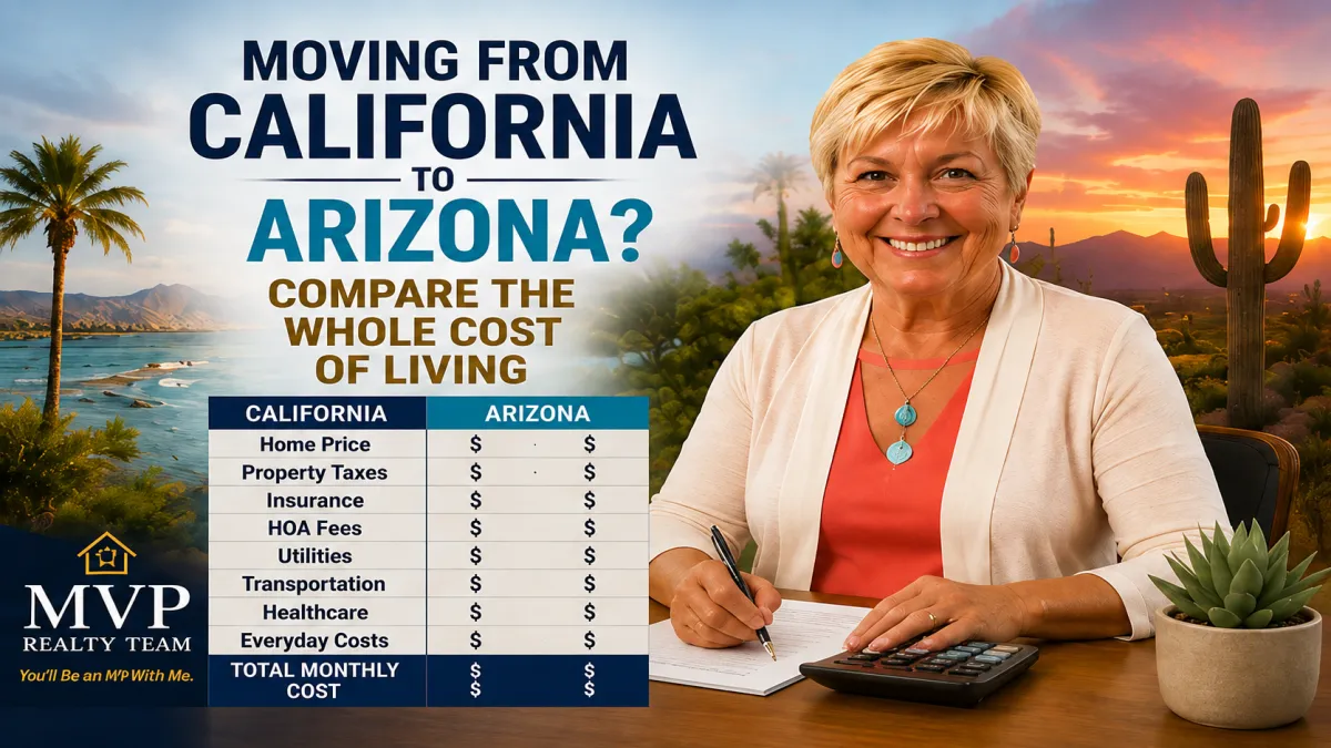 Moving From California to Southern Arizona? Build a Real Cost-of-Living Comparison