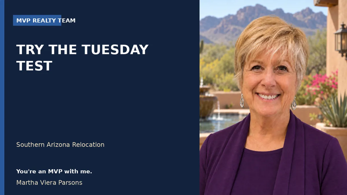 Green Valley, Quail Creek or Tucson? Compare the Tuesday Test