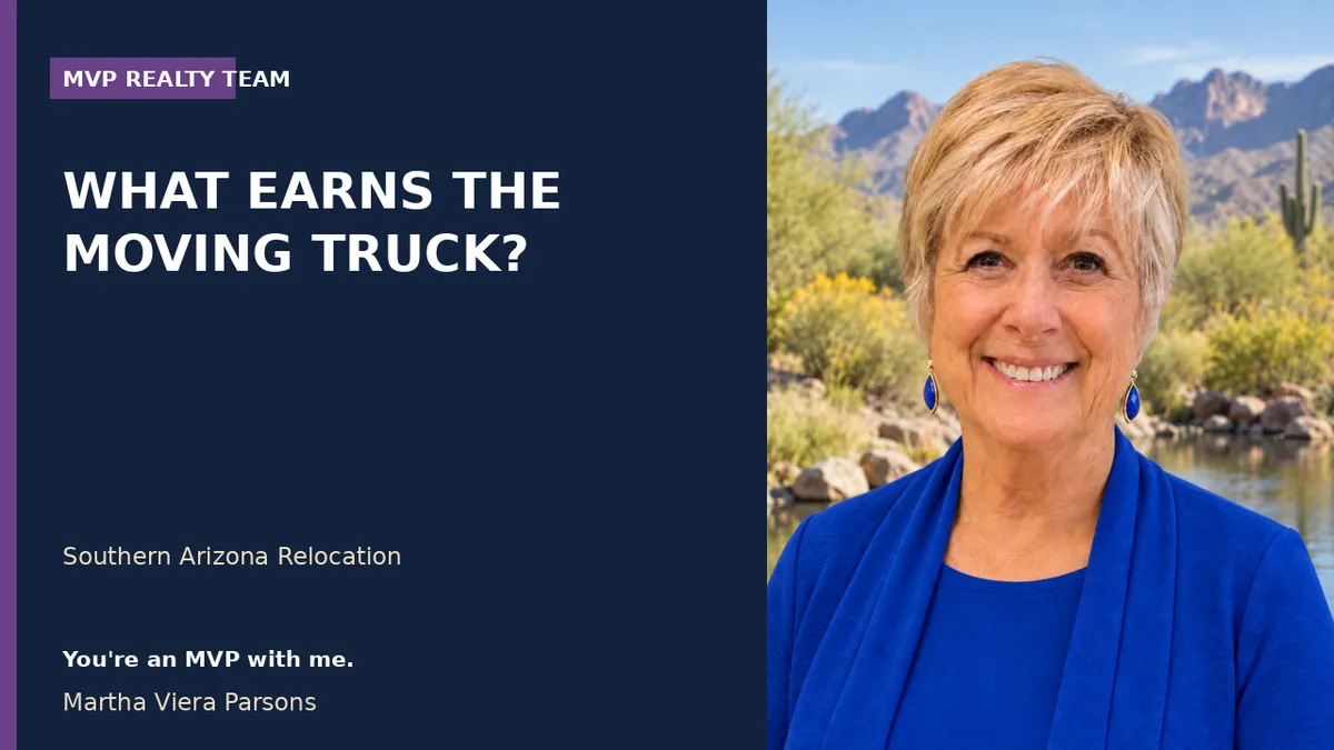 Downsizing From Another State? Decide What Earns the Moving Truck