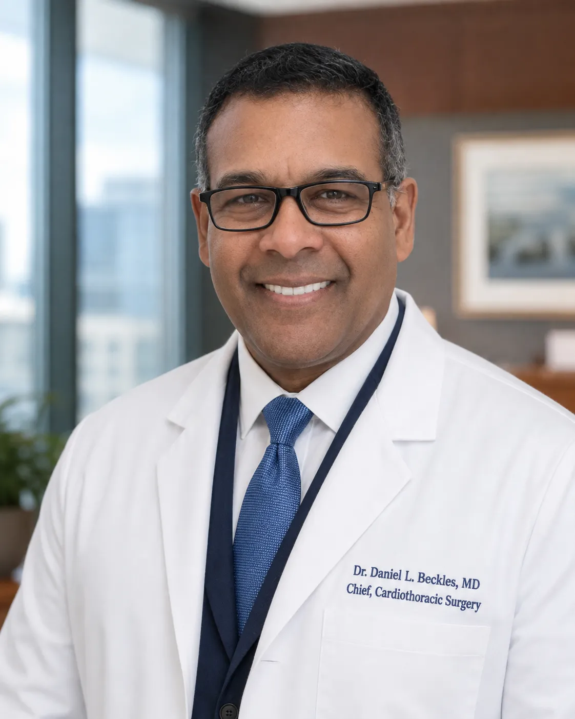 Professional portrait of Dr. Daniel L. Beckles