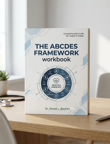 Preview of the ABCDES Longevity Workbook pages