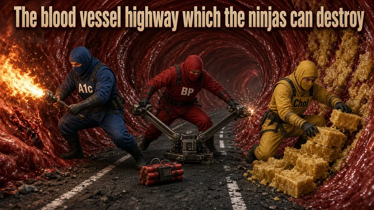Blood Vessel Highway infographic