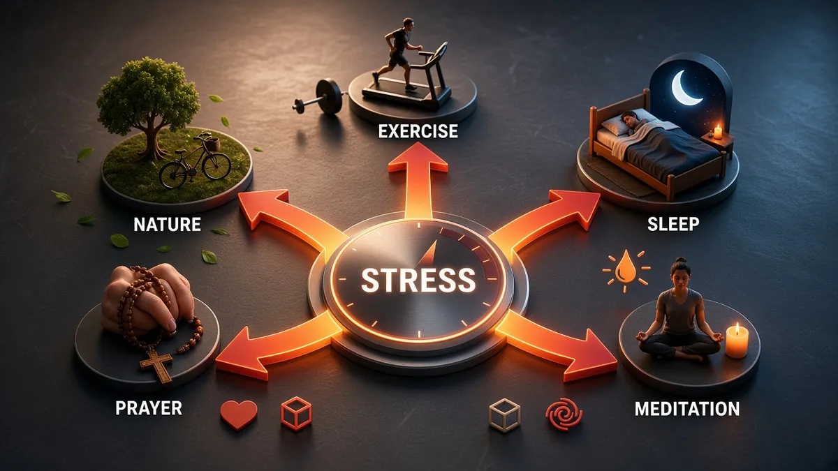 Stress loop infographic