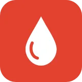 Water droplet icon representing well yield testing.