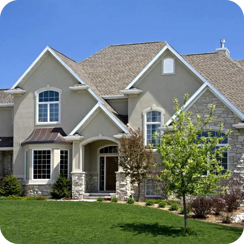 Beautiful suburban home on a sunny day featured for a home inspection in Wilmington, DE.