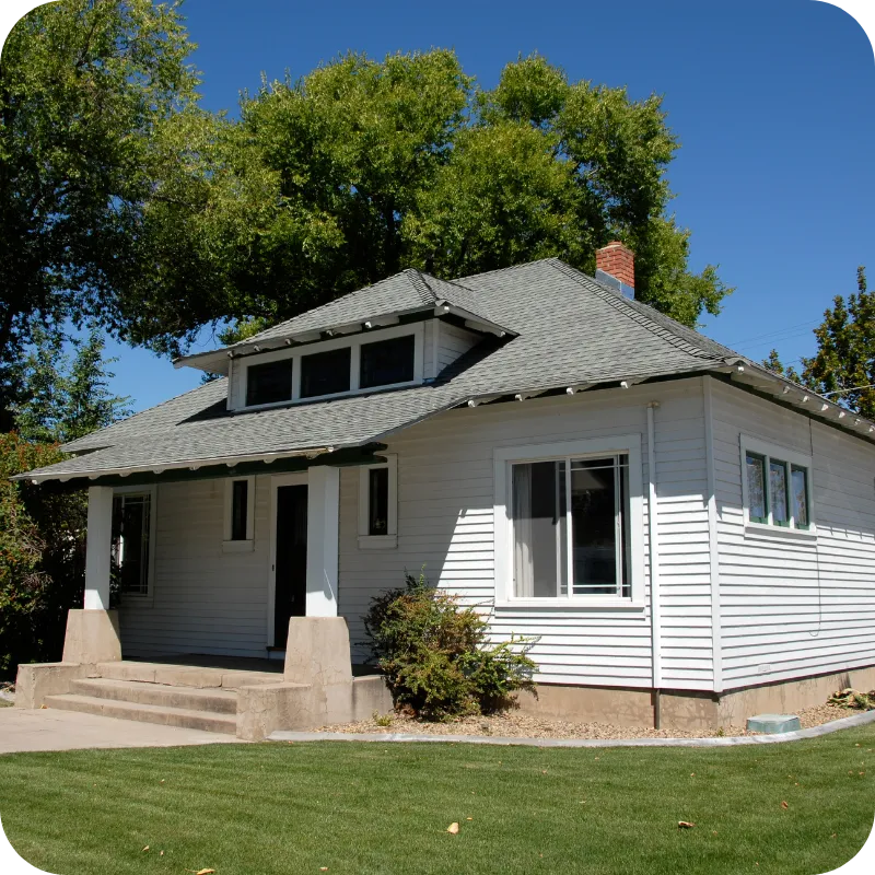 Single-story Newark home emphasizing the benefits of a home inspection in Delaware for safety, confidence, and peace of mind.