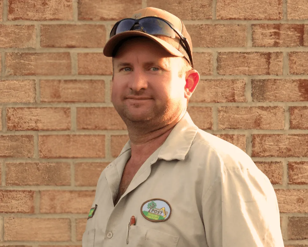 Dan Post, excavation and site-work lead at Post Excavating & Landscaping LLC