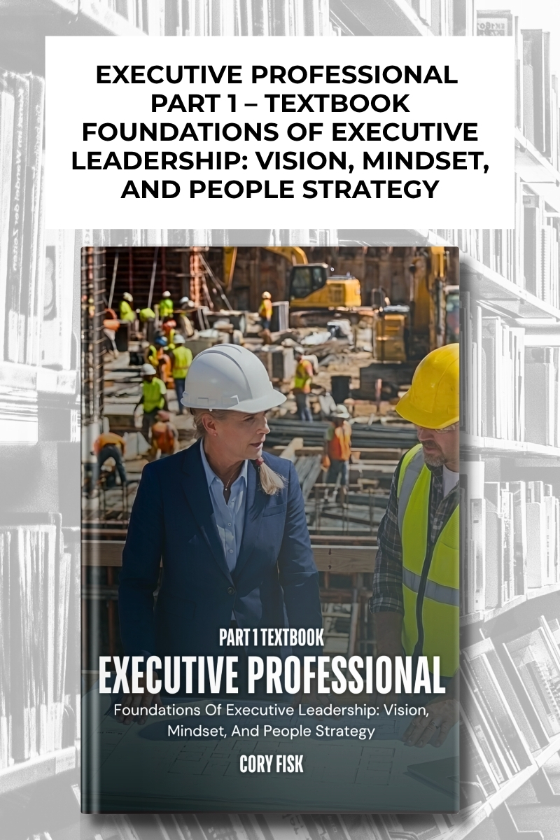 Executive Professional Part 1 – Textbook Foundations Of Executive Leadership: Vision, Mindset, And People Strategy