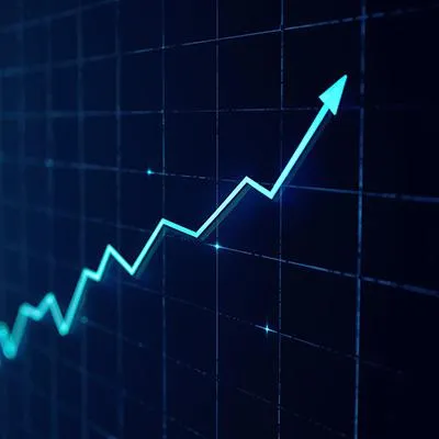 image of an arrow pointing up indicating an increase in sales