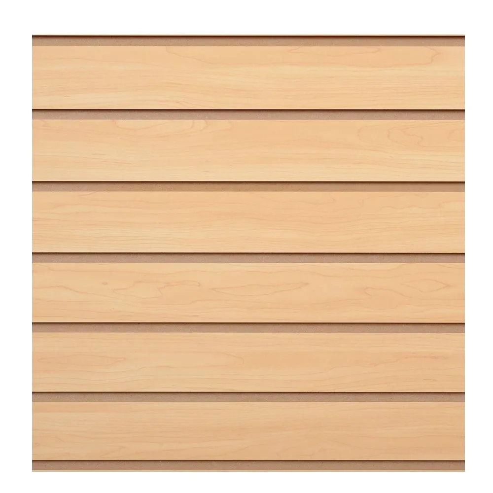 Maple Slatwall Panel 4x8