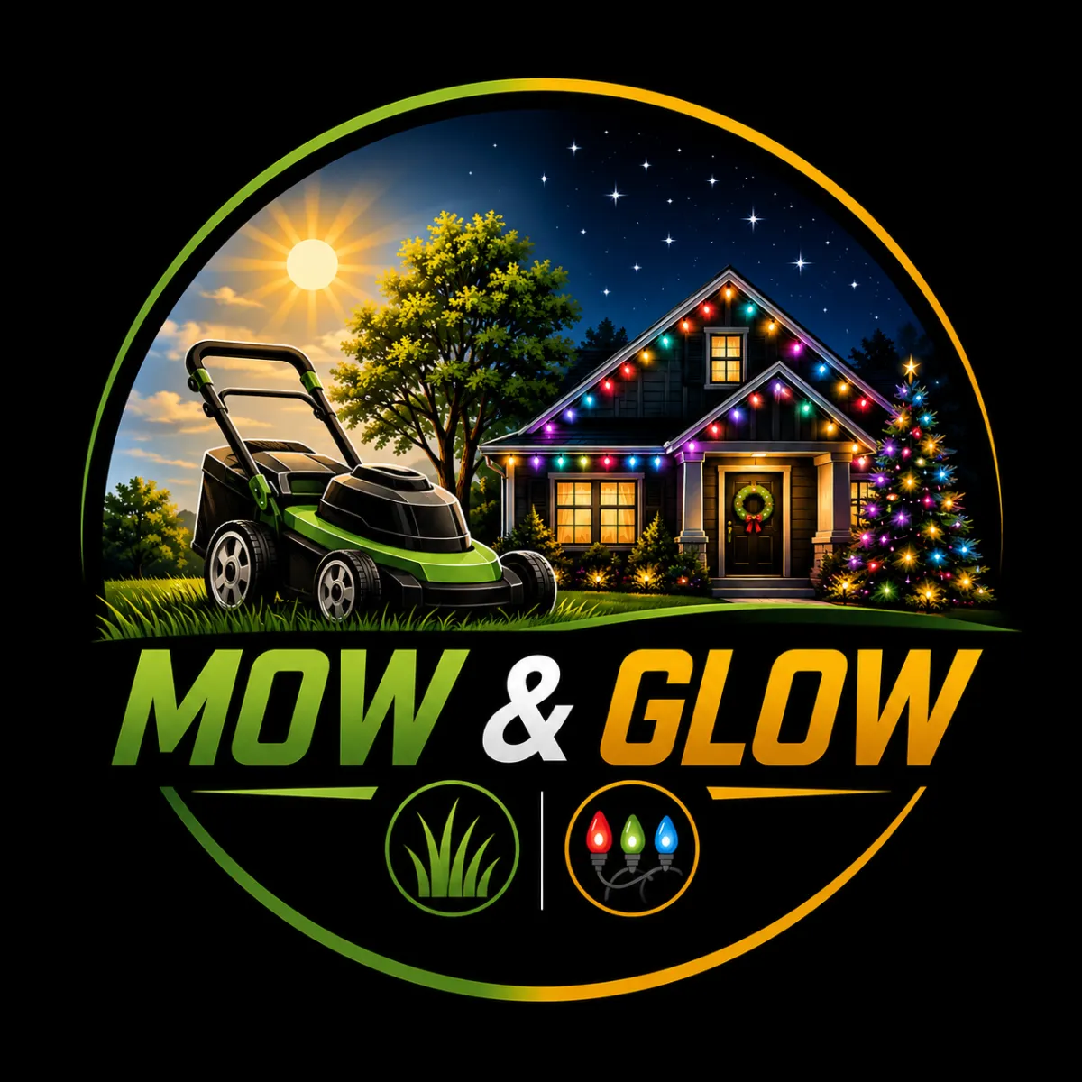 Mow & Glow Logo Header