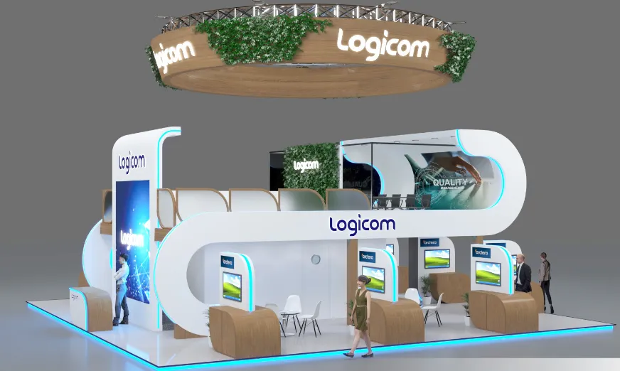 A white and blue sign that says 205