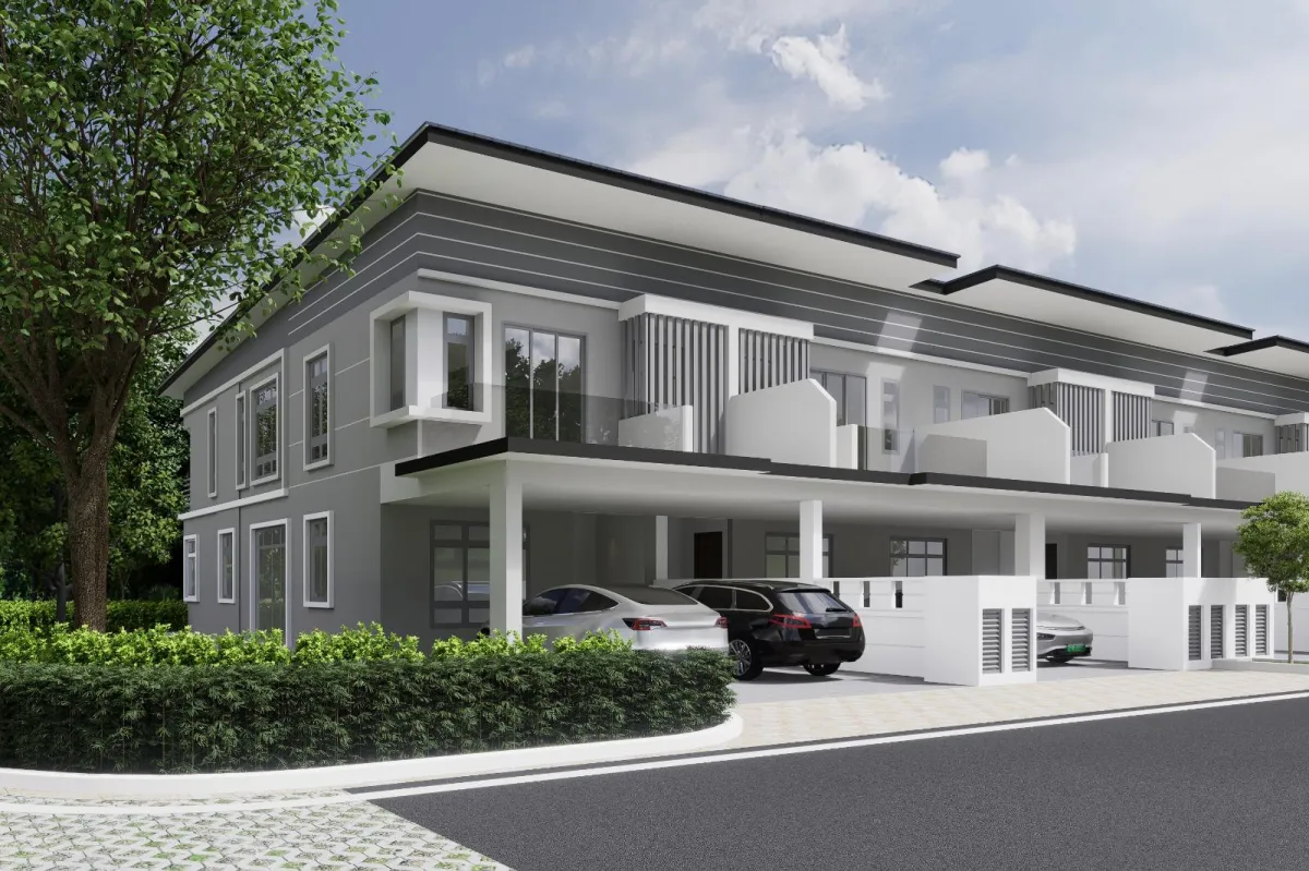 KSL Aurora 2 and 3 freehold 2 storey terrace house Puteri Wangsa Johor Bahru from RM 1,086,000 completion 2027