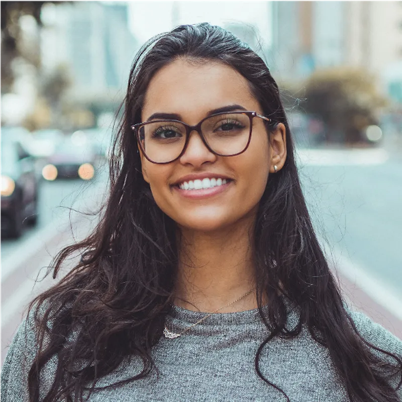 smiling woman 