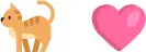 cat + heart icon