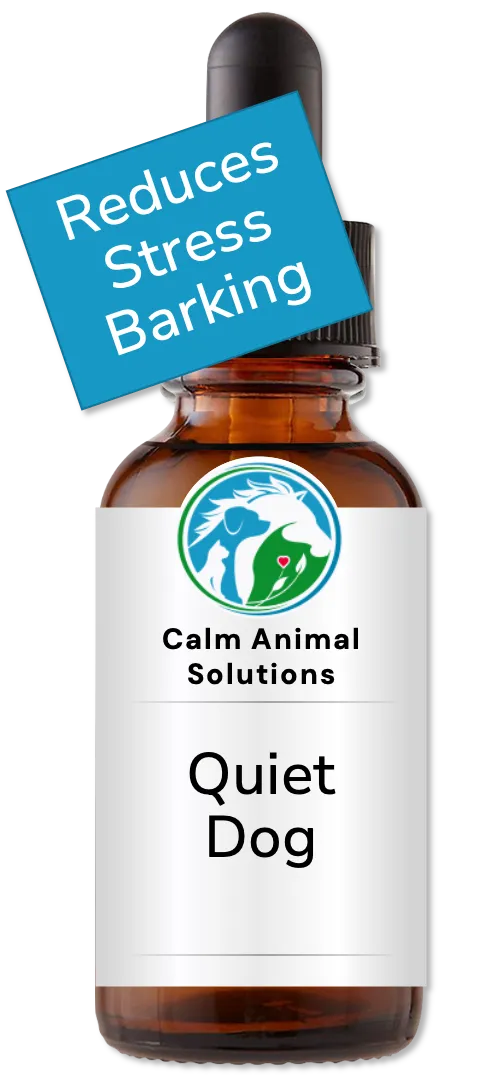Calm Animal Solutions Quiet Dog calming flower essence for excessive barking