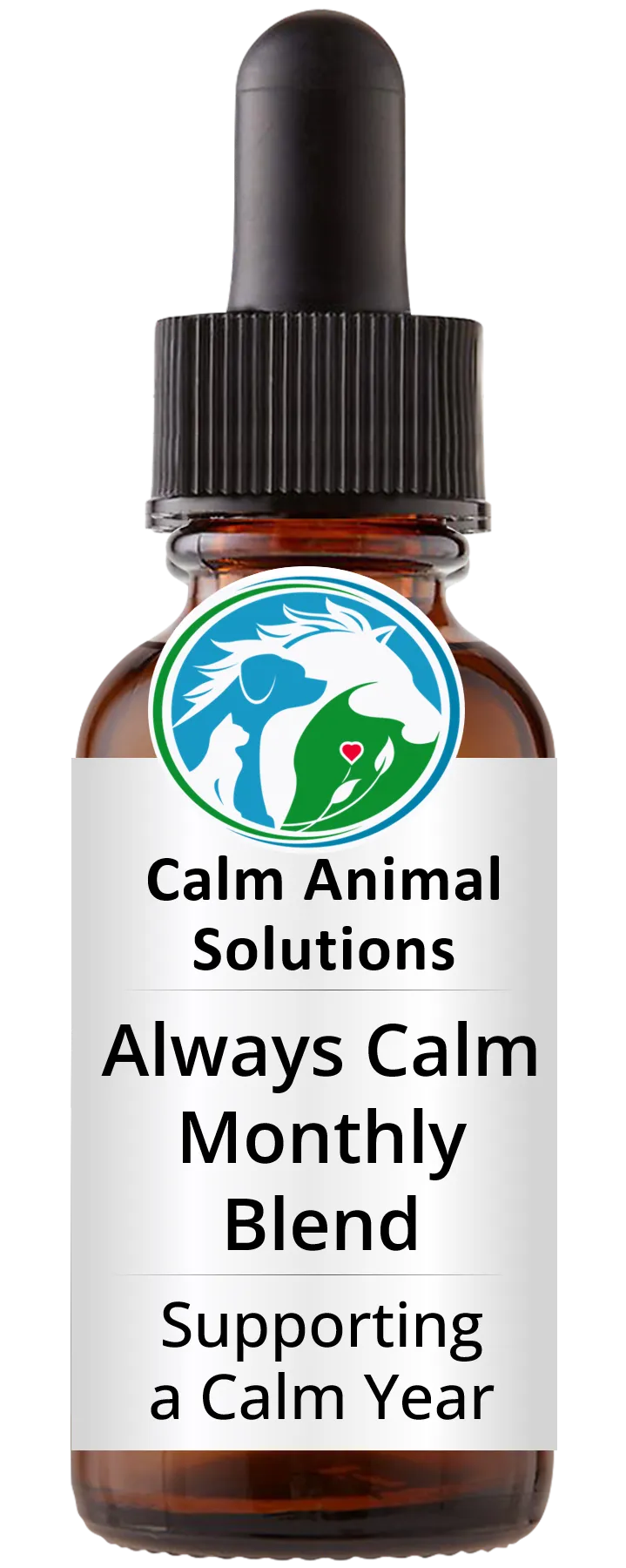Always Calm Monthly Flower Essence Blend by Calm Animal Solutions for pets and pet parents