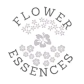 flower essences icon with turquoise flowers in the middle