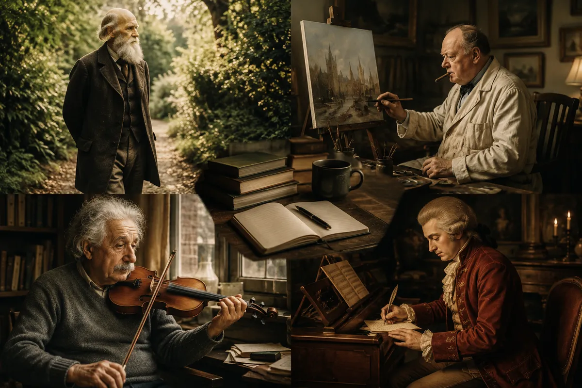 What the Most Productive People in History Actually Did on Their Days Off