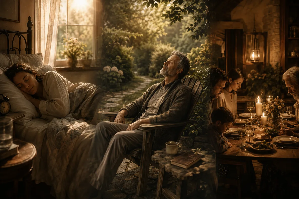 The Difference Between Rest, Sleep, and Sabbath (And Why All Three Matter)