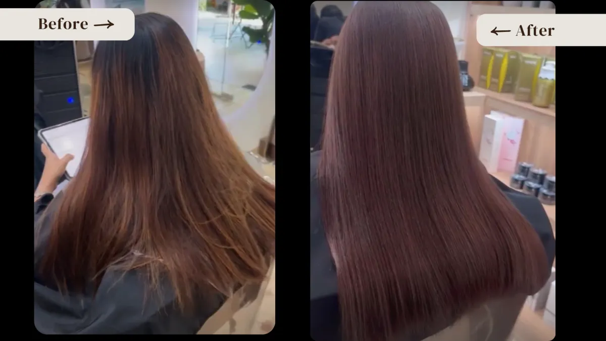 best hair colour in bedok Singapore