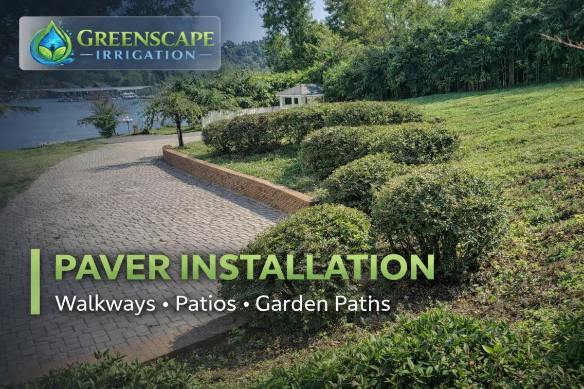 Paver installation in Chattanooga, TN