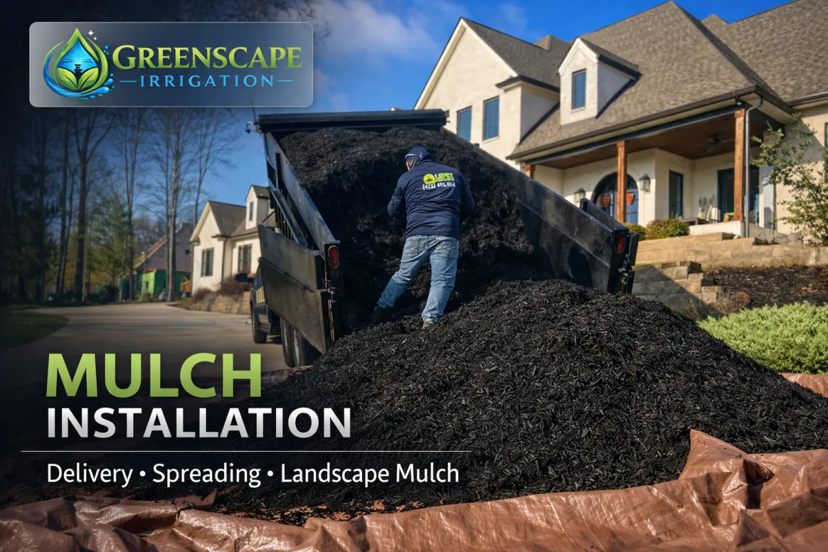 Mulching services in Chattanooga, TN