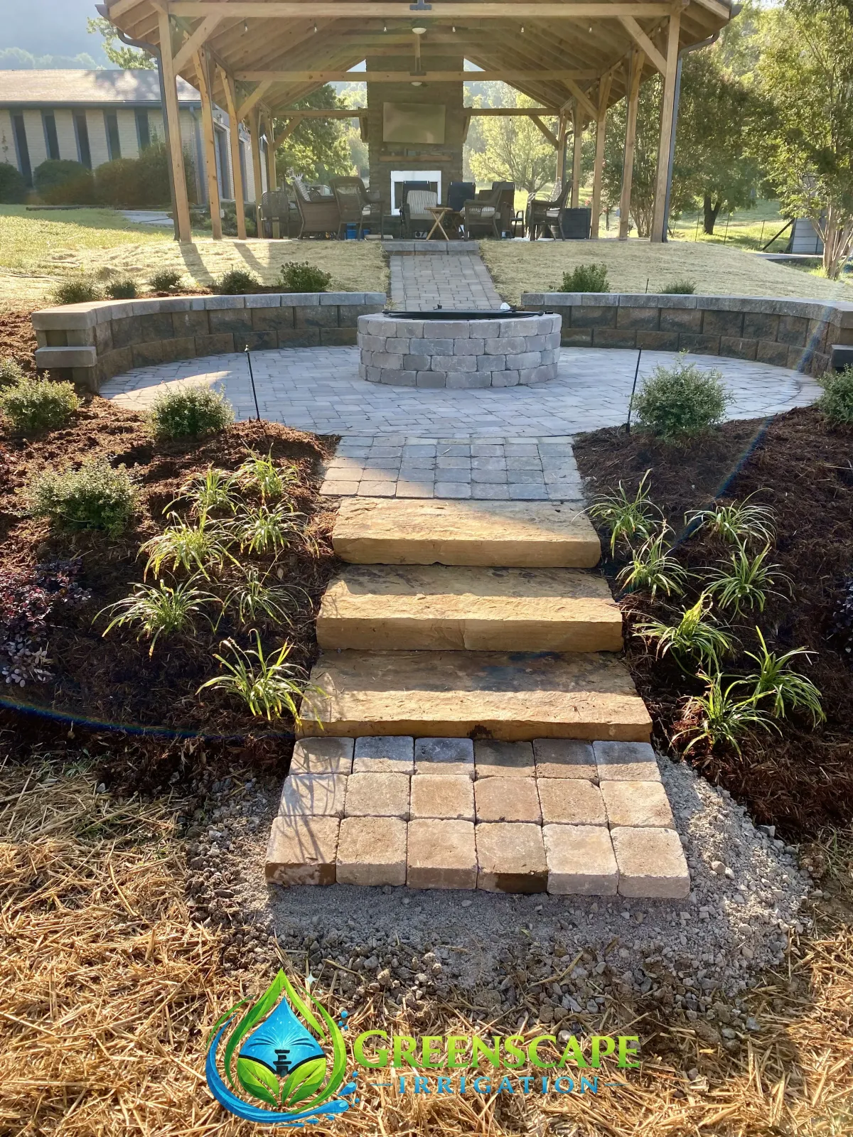 Paver installation project in Chattanooga, TN