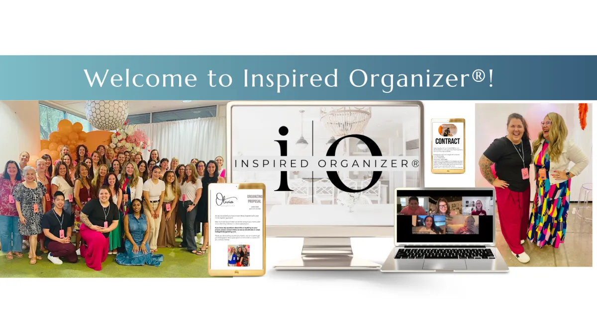 Inspired Organizer for professional organizer