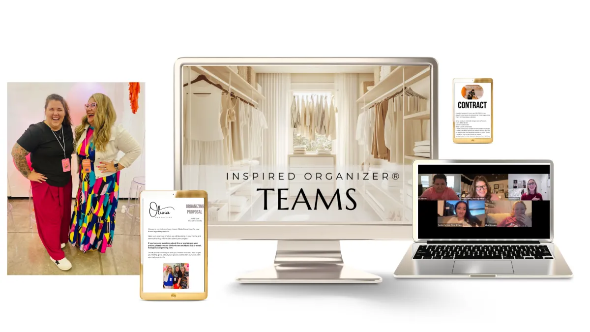 Inspired Organizer for professional organizer
