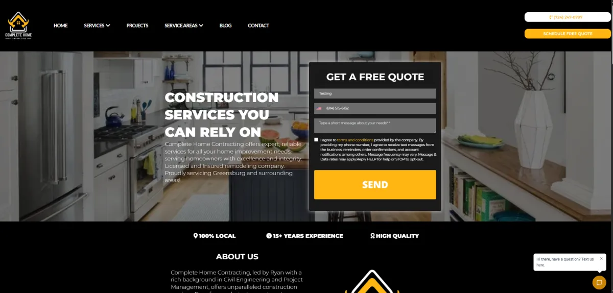 example website