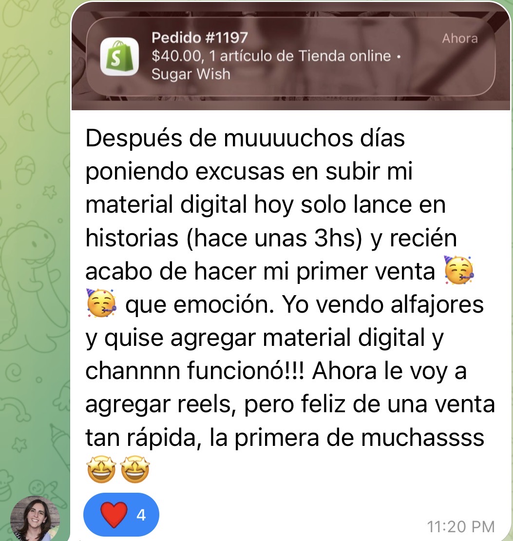 Screenshot of a WhatsApp chat showing successful earnings